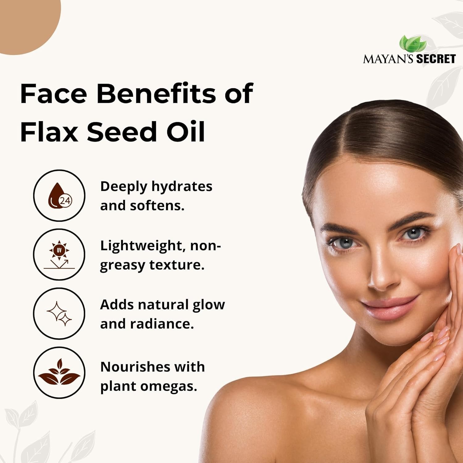 Flax Oil Organic Flaxseed Oil Cold Pressed Unrefined Virgin USDA Certified