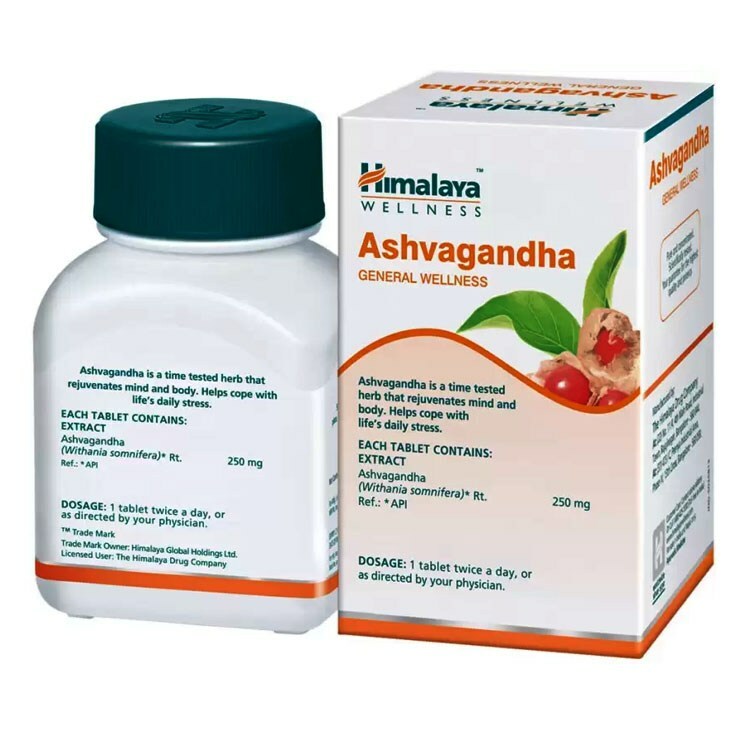 Ashwagandha Himalaya 10 Pack 600 Tablet Exp9/2025 Anxiety Stress Relief Immunity