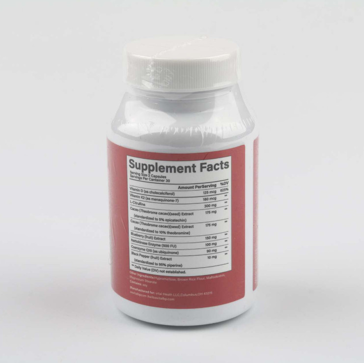 Vital BP-Total Cardiovascular Health, Support Blood Flow – 60/120/180 Capsules