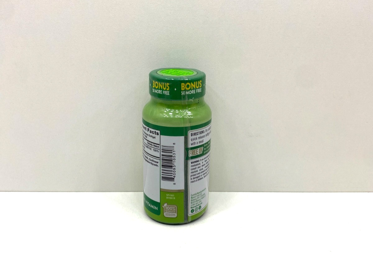 NEW Nature’s Truth High Potency D3 1000 IU 25 MCG 250 Quick Softgels 07/2028