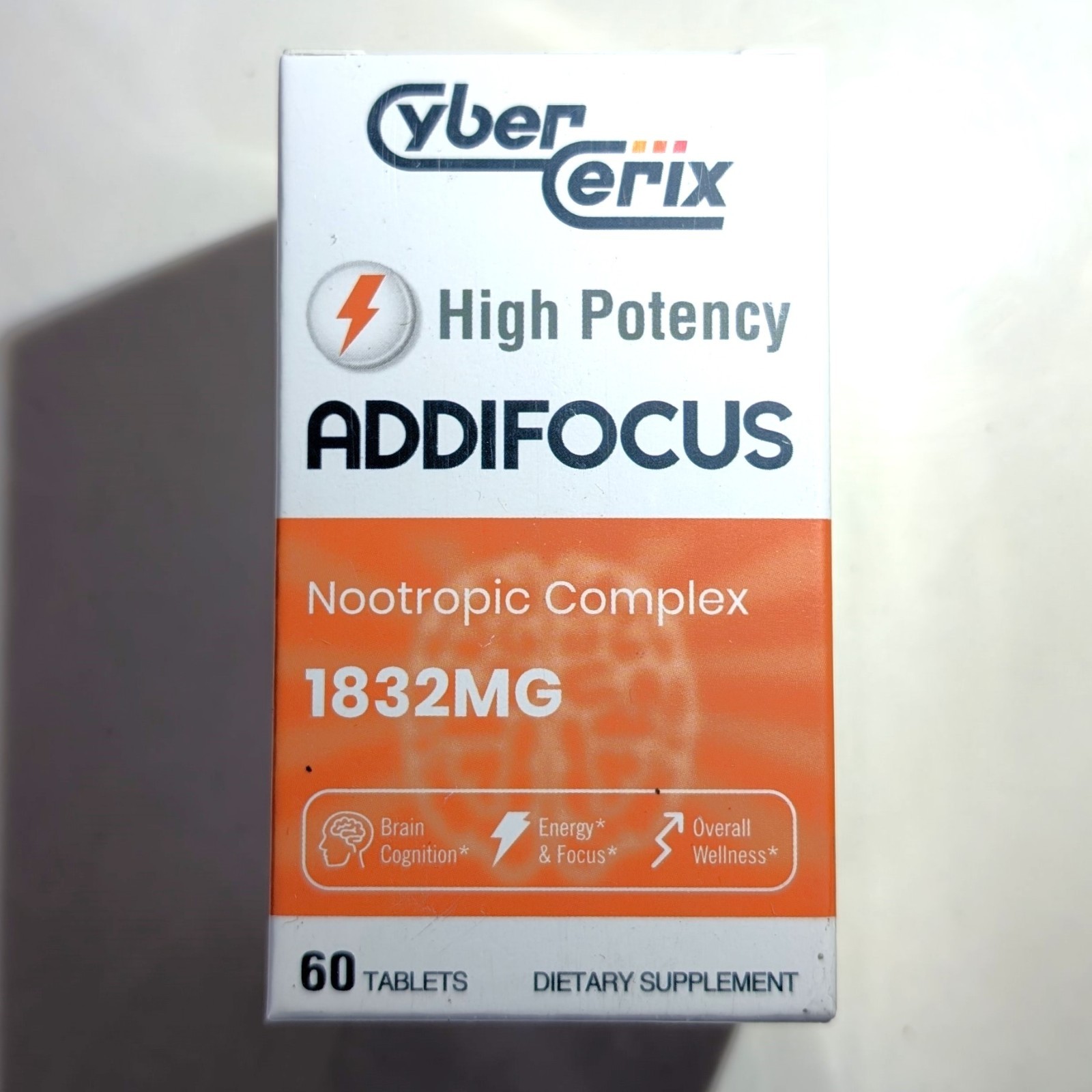 17-in-1 Brain Supplement for Memory and Focus Nootropic Brain 60 Ct Exp 06/2028