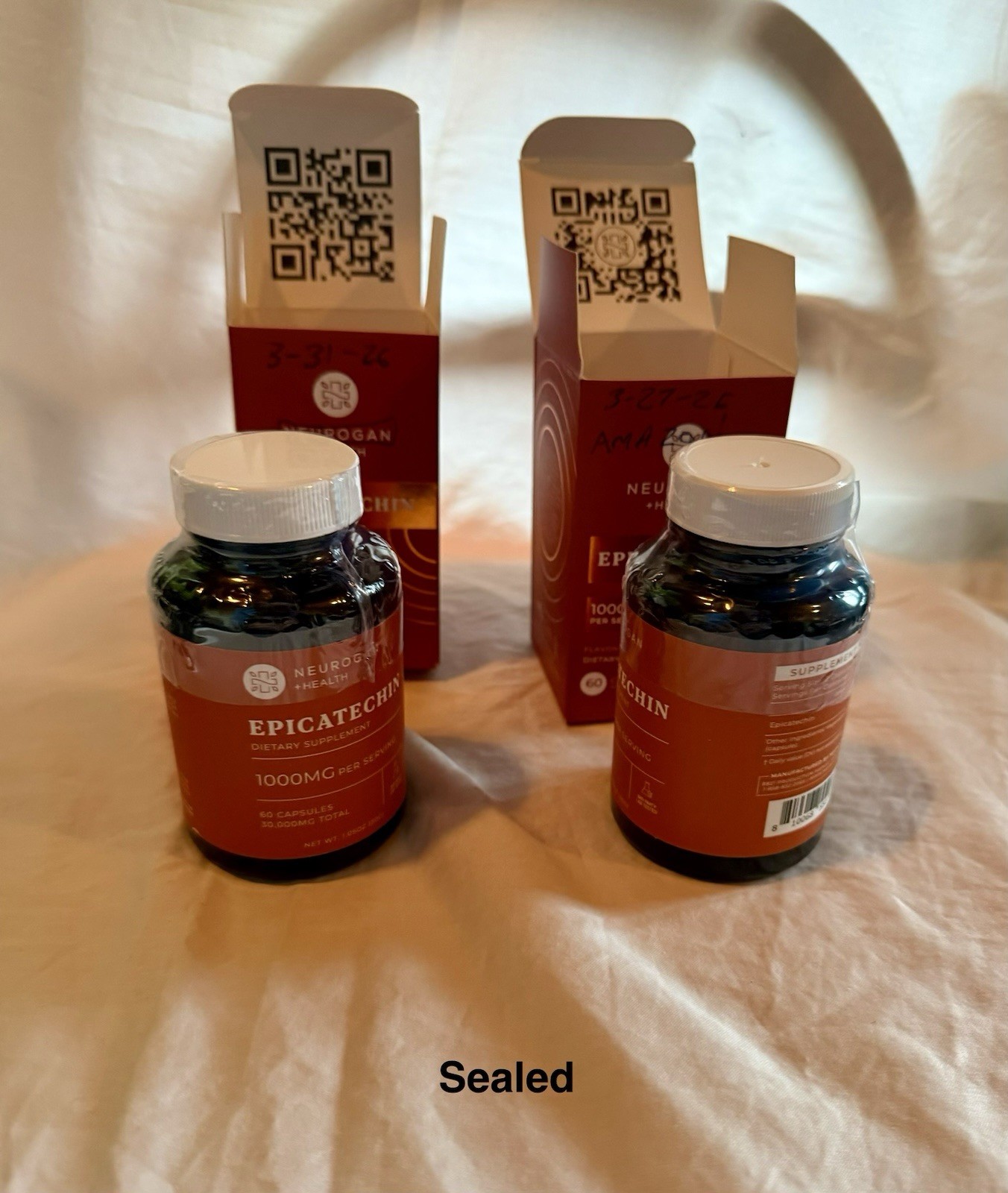 Epicatechin, 60 Capsules (500 mg Per capsule) 2 Boxes Available