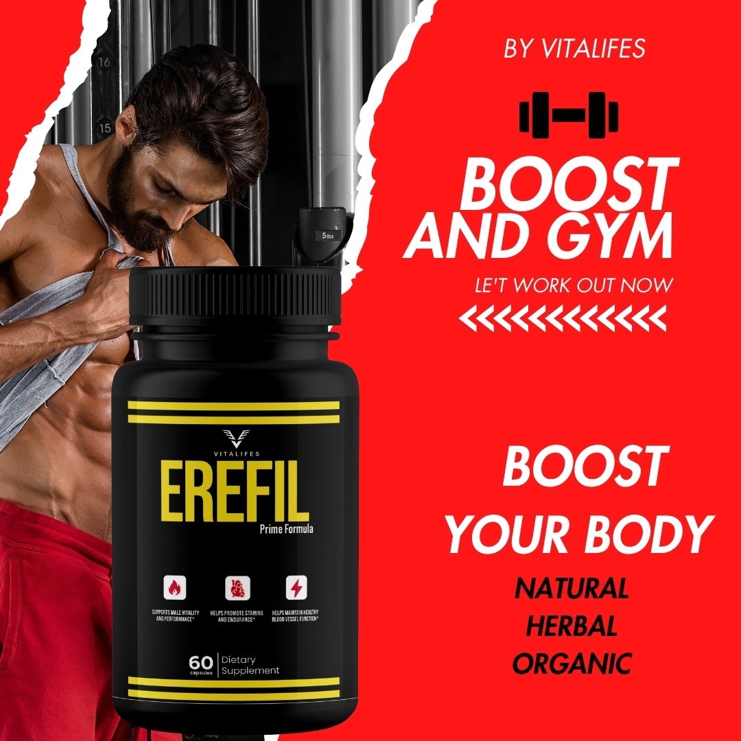 (5 Pack) Erefil Advanced Male Health Support Vitamin Supplement Ere Fil 300 Caps