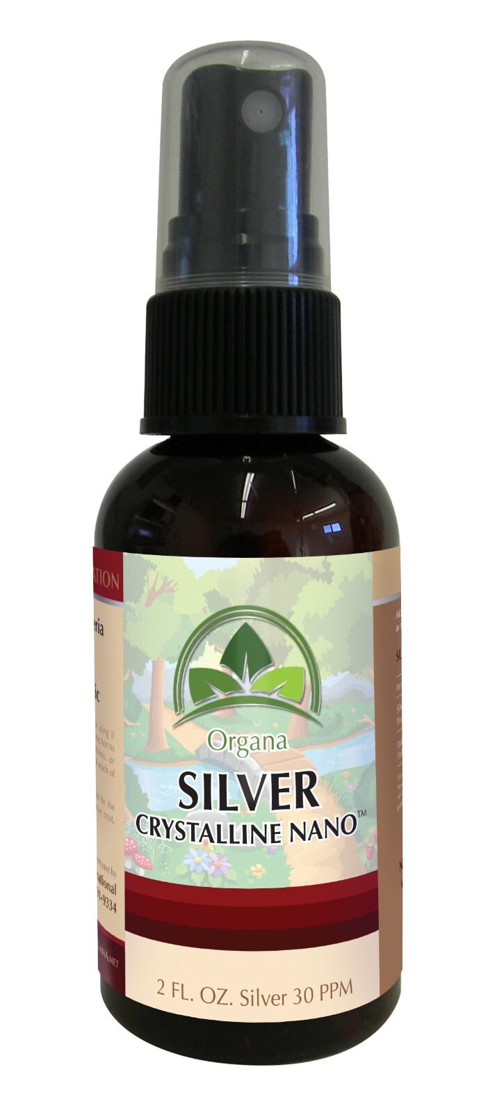 Organa Colloidal Silver | 99.99% Ultra Pure Crystalline Nano Silver Particles