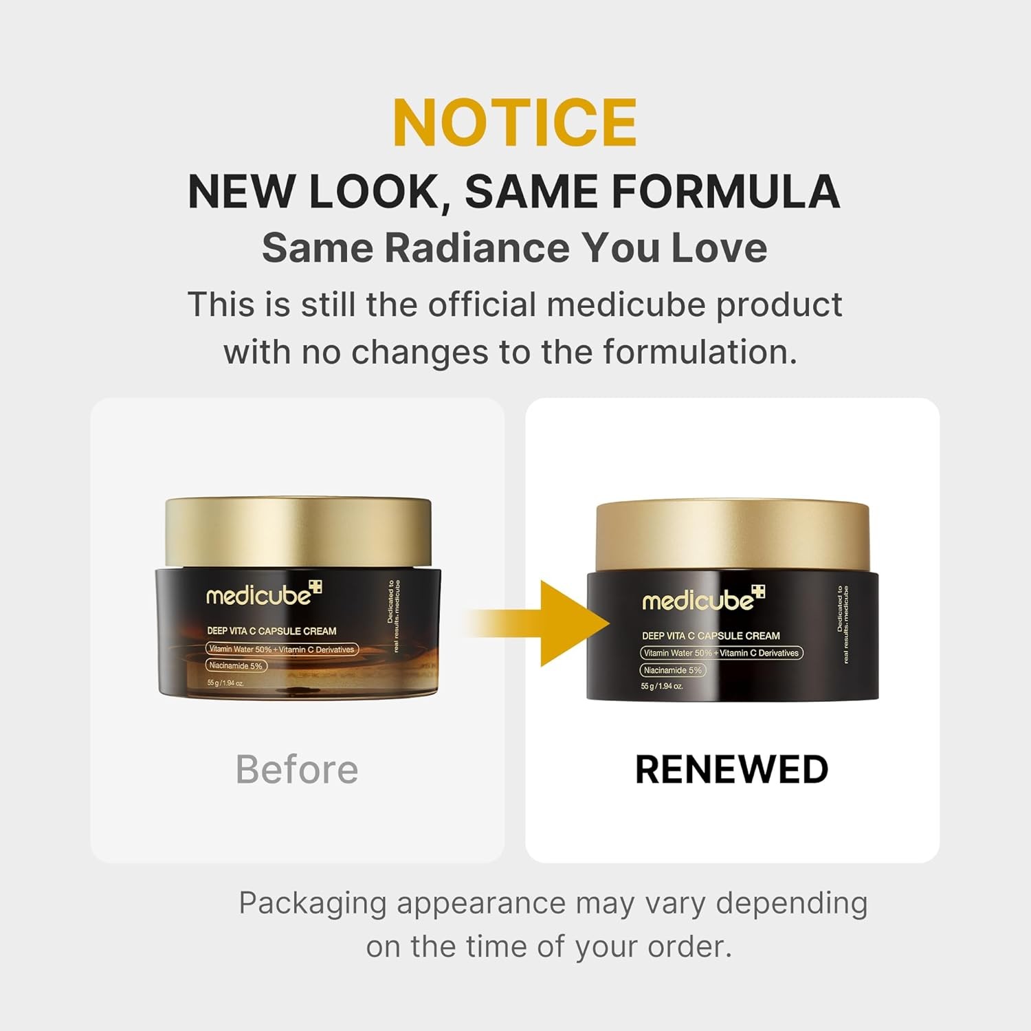 Capsule Cream with Deep Vitamin C | Hydrating Glow Gel Texture | 1.94 Oz