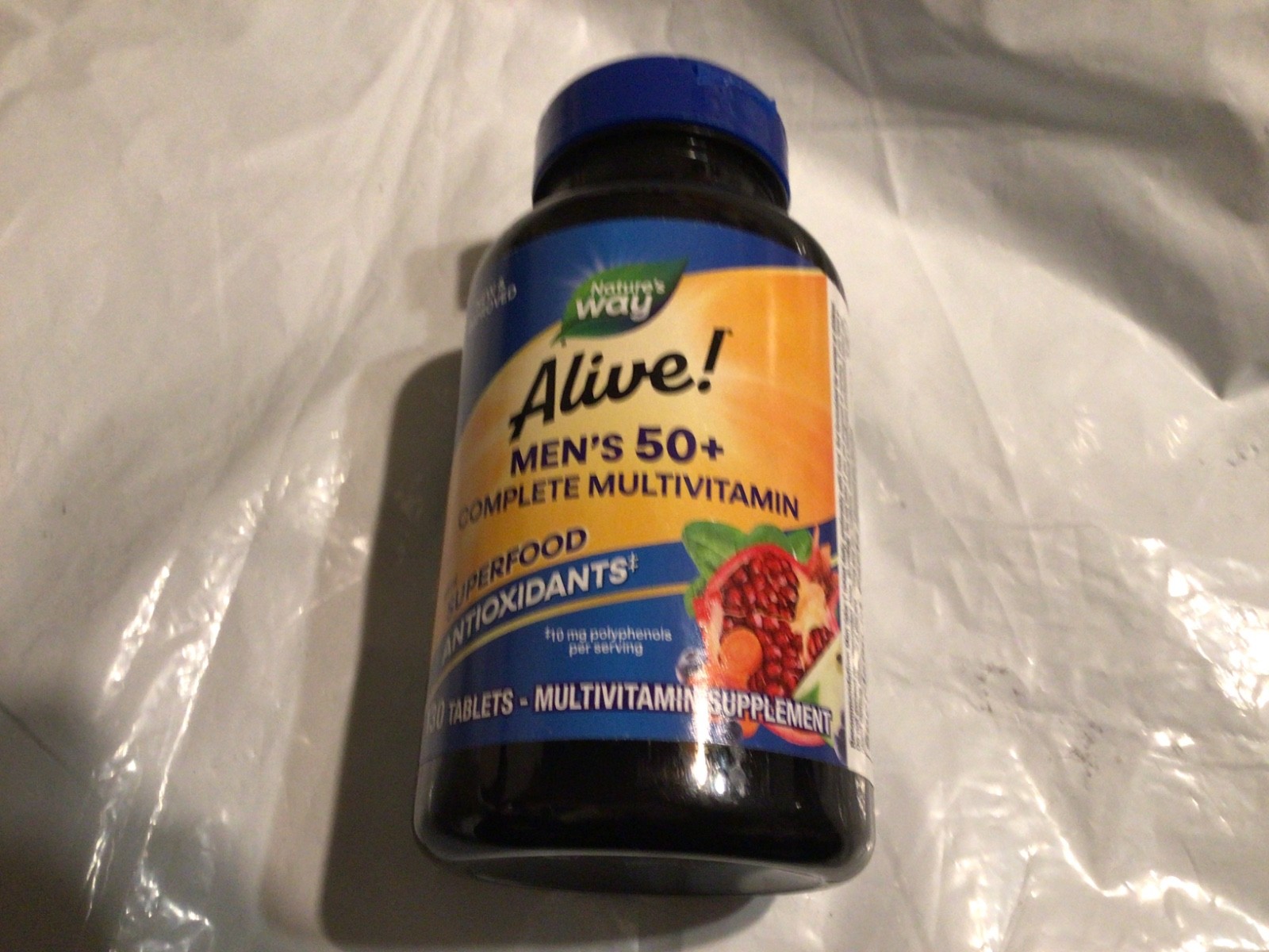 Nature’s Way Alive! Men’s 50+ Complete Multivitamin, 130-Tablets Exp 09/2026