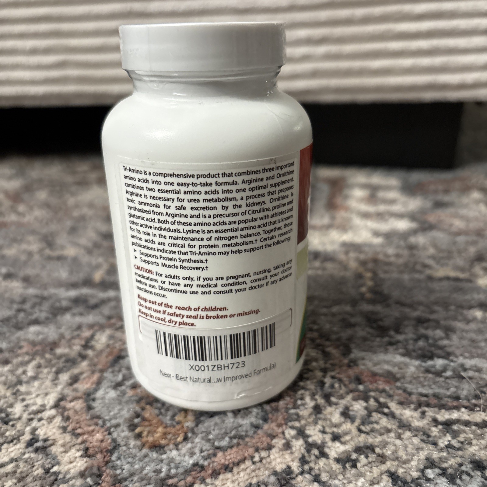 Best Naturals Tri-Amino 120 Tablets Exp 04/2028 NEW