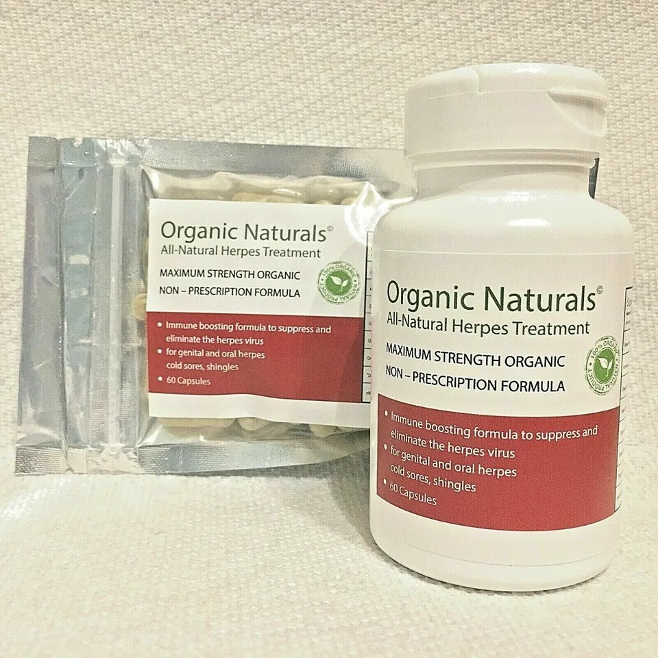 All-Natural Outbreak Treatment Supplement – by Organic Naturals – 60 Capsules