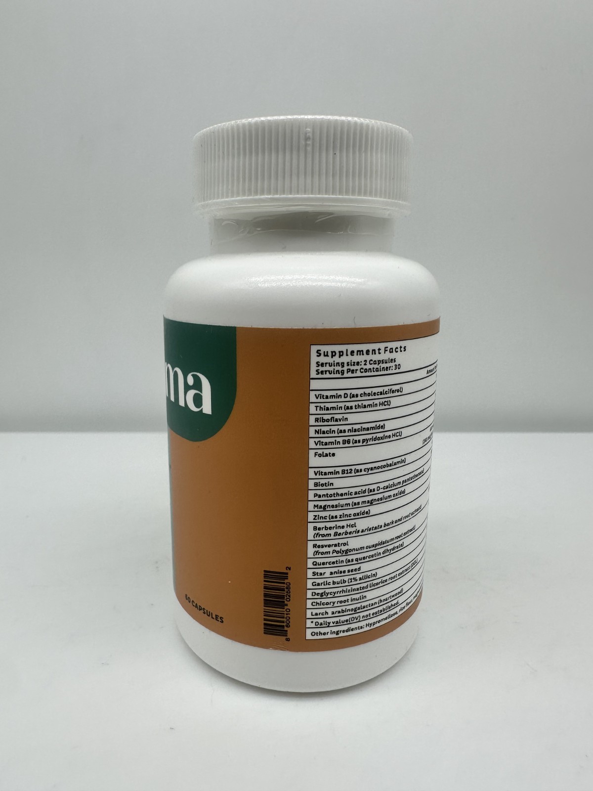 3 Pack Emma Gut Health Supplement 180 Capsules for Bloating Relief & Leaky Gut