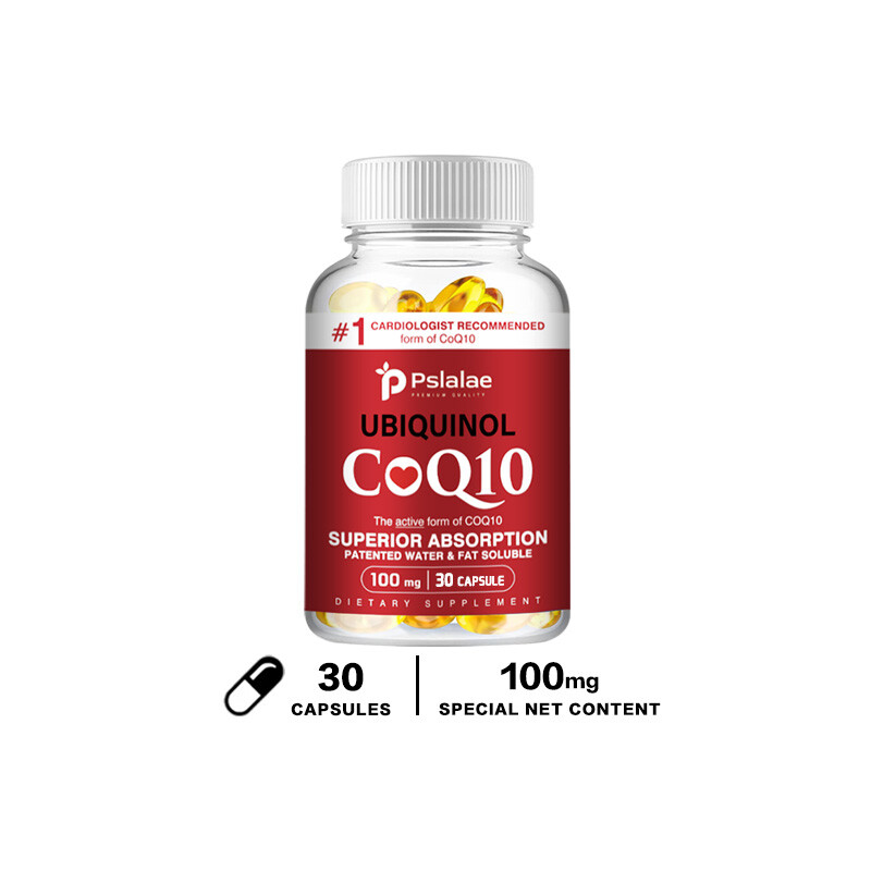 Ubiquinol CoQ10 Capsules 100mg – Superior Absorption, Heart Health Supplements