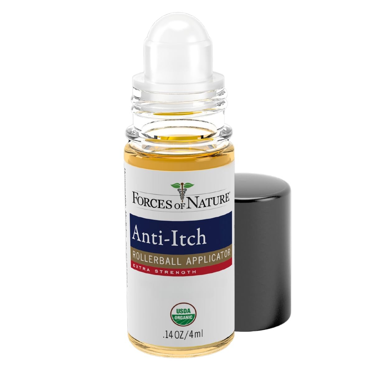 FORCES OF NATURE Organic Anti-Itch Extra 0.14 Fl Oz (Pack of 1), No Color