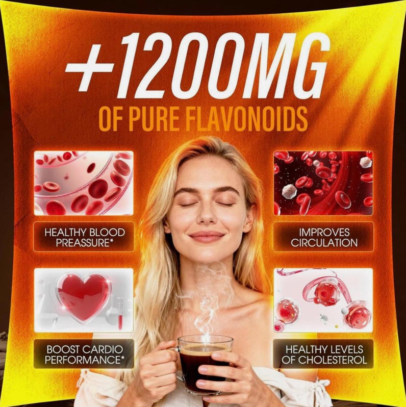 High Flavanol Energy Powder Flavonoids Supplements Cocoa Boost 1200mg UK