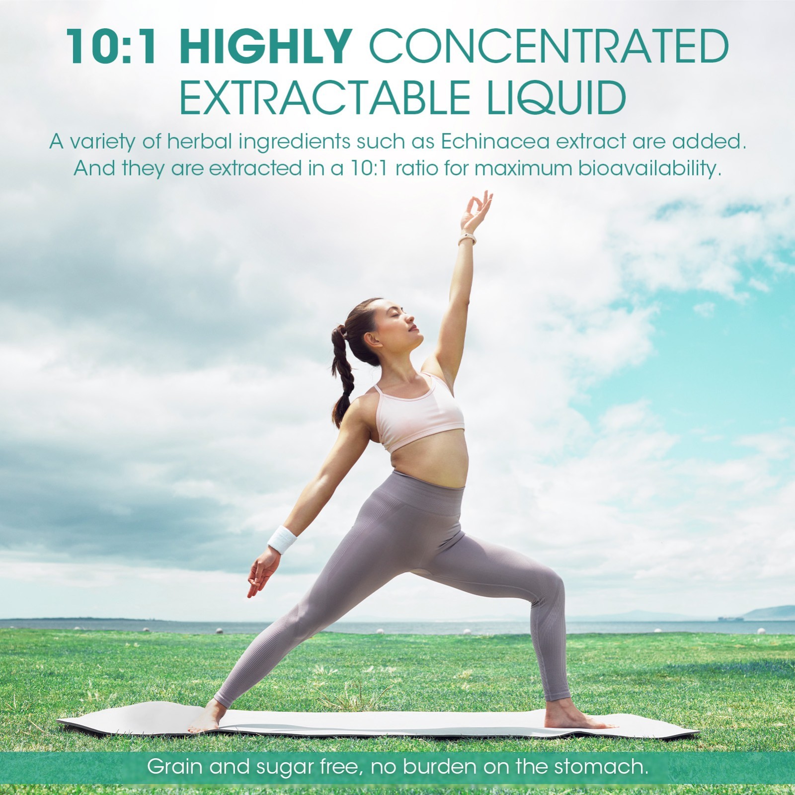 60ML Vegan 11-in-1 Lymphatic Drainage Supplements-Lymph System Support Non-GMO