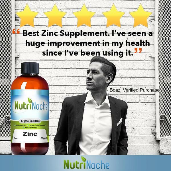 The BEST Colloidal Zinc Liquid – Colloidal Minerals – 32 oz Liquid Zinc Product