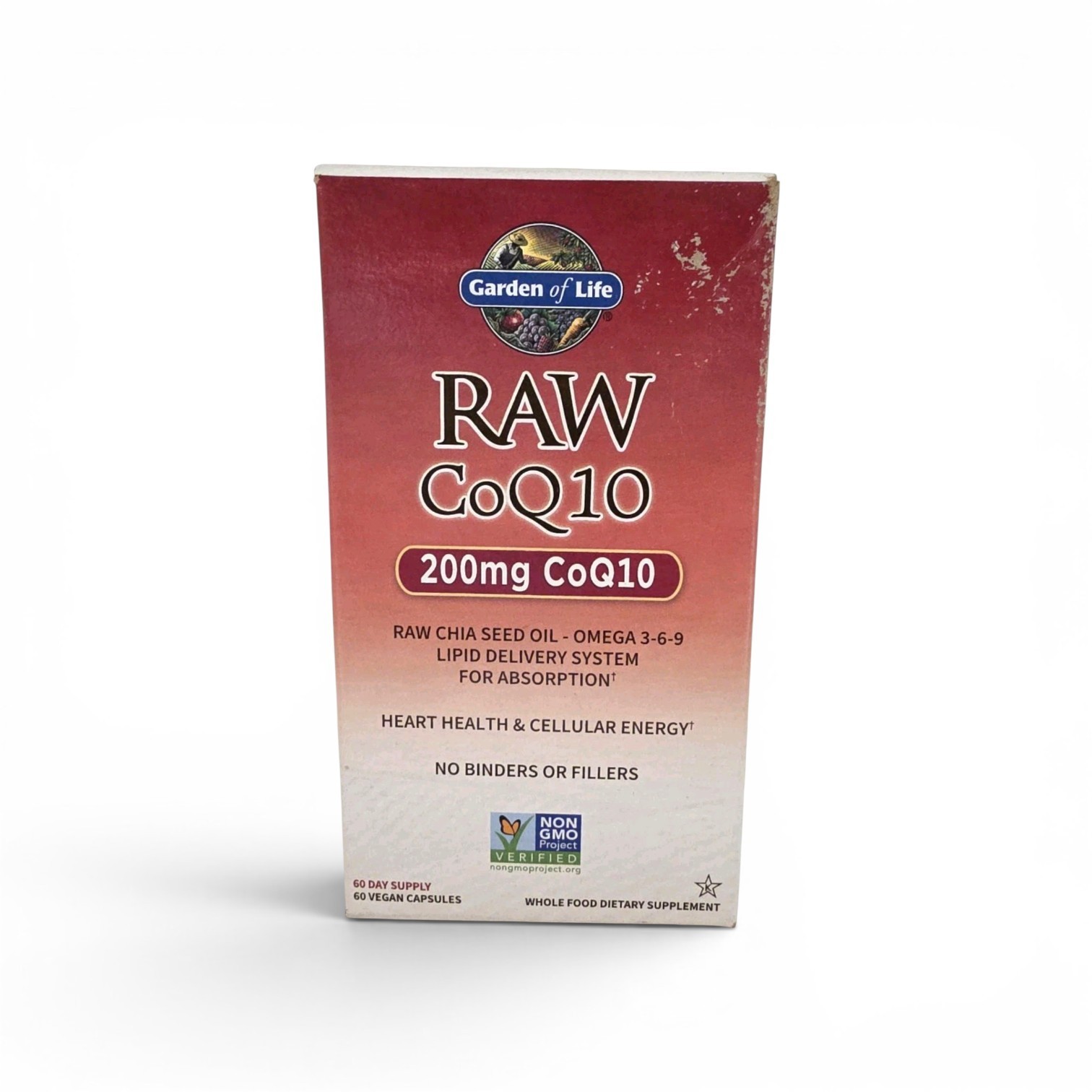 Garden Of Life – Raw CoQ10 – 60 caps BUB 05/2026