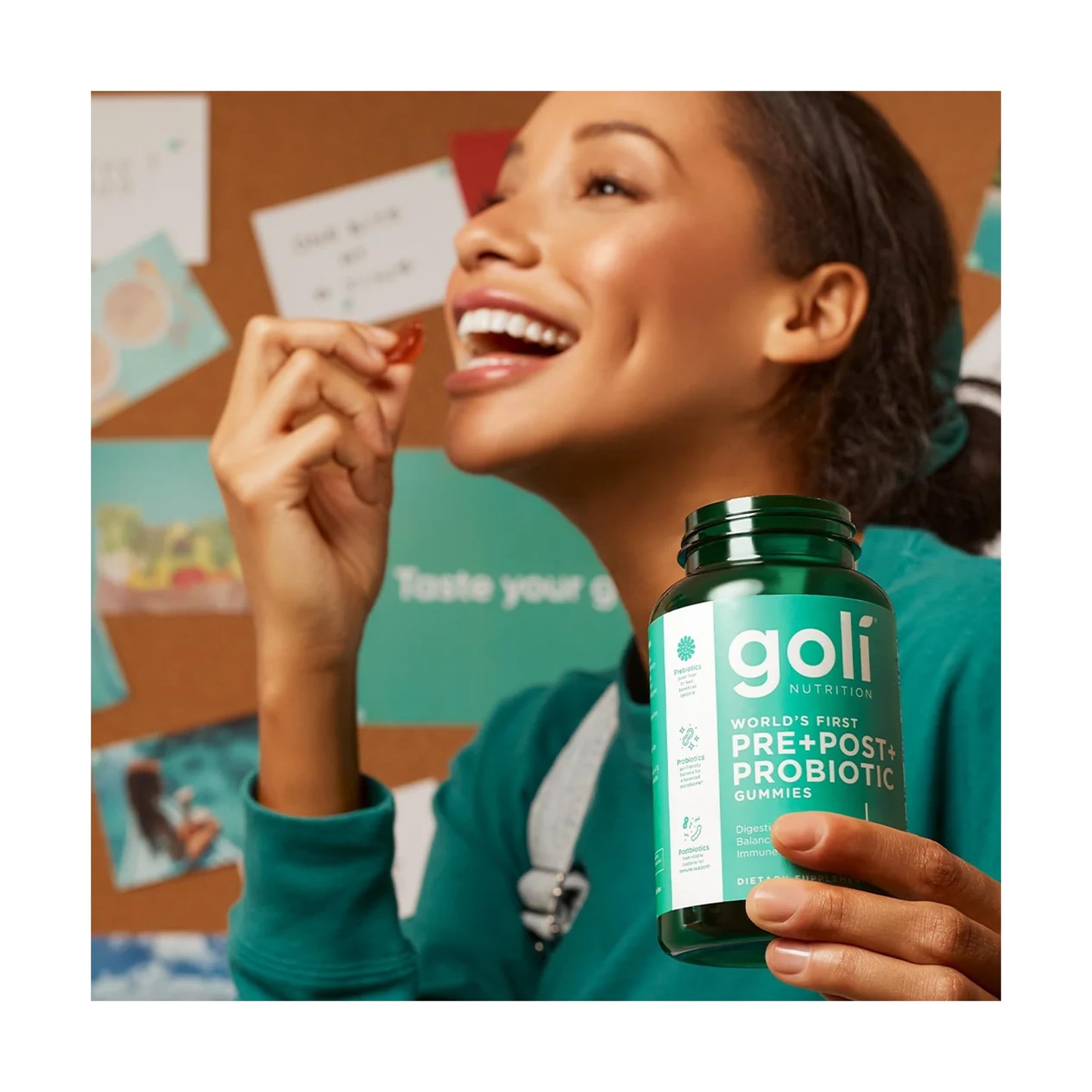 Goli Pre Pro Postbiotic Gummies – Worlds First 3-in-1 Formula w… USA FAST SHIP