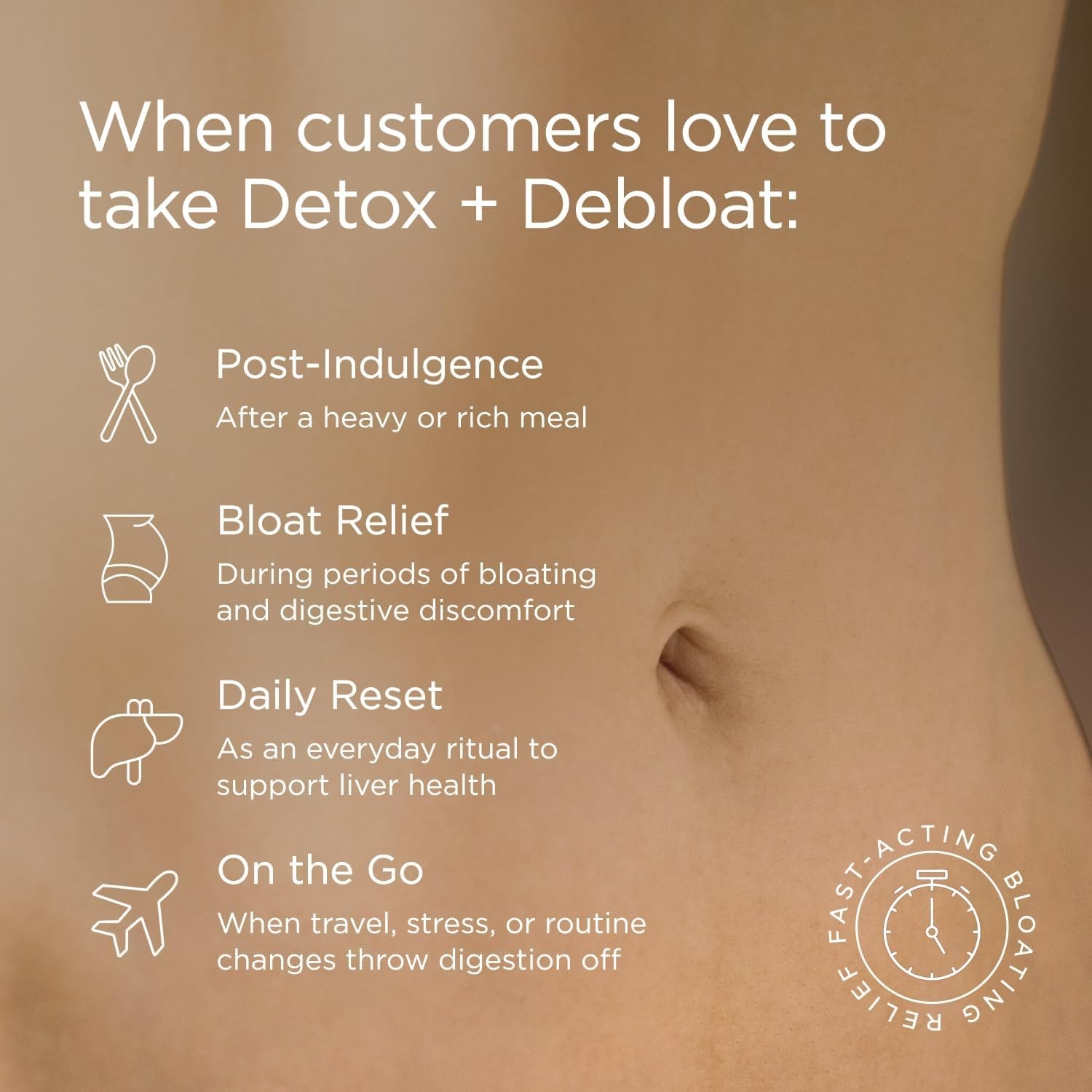 Milk Thistle, Turmeric & Fennel: Gentle Detox and Bloating Relief | 60 Tablets
