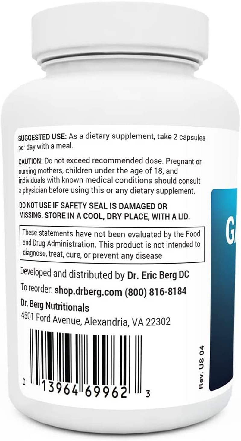 Dr. Berg Gallbladder Formula Extra Strength Made Purified Bile Salts & Ox Bile D