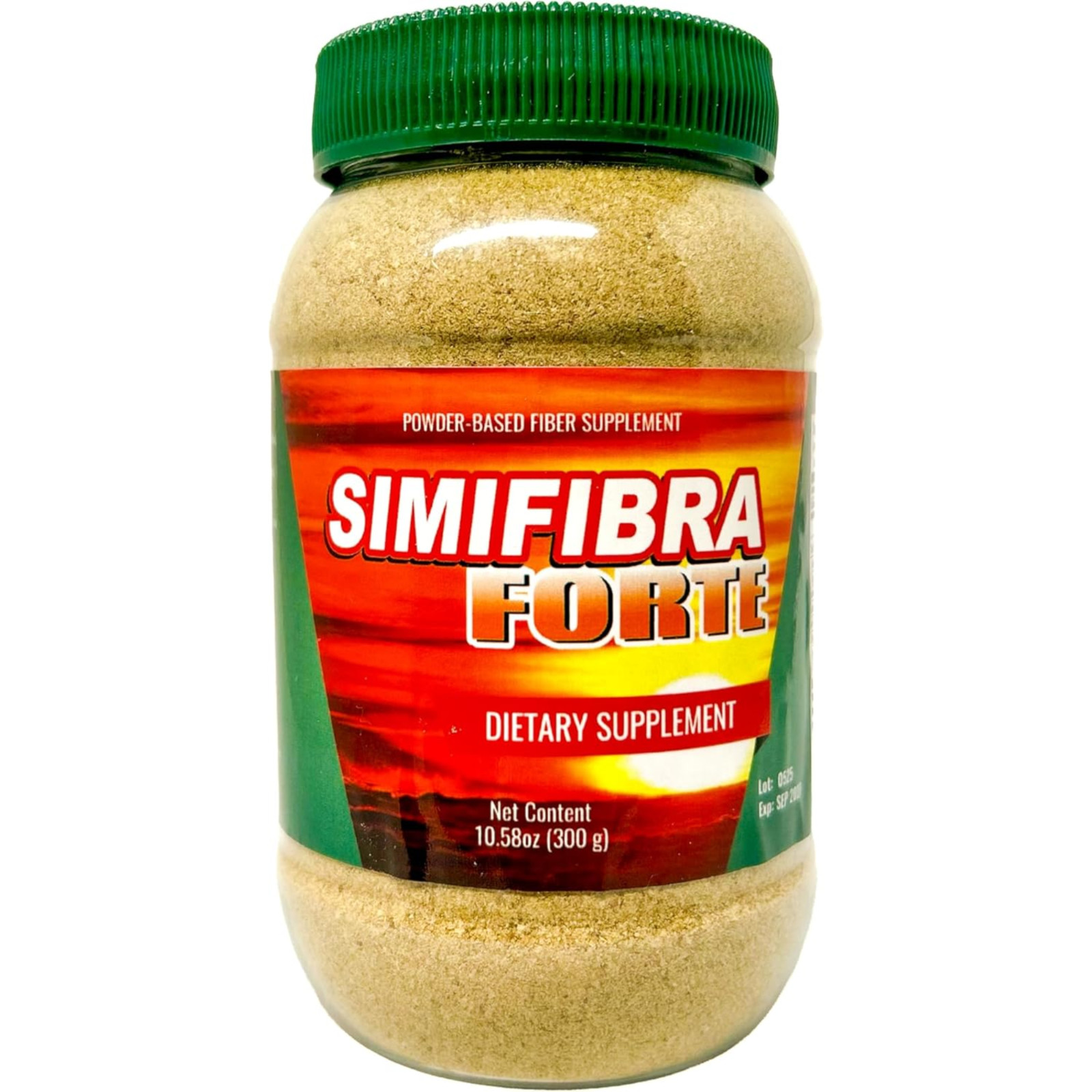 SimiFibra Forte Fiber Powder – Dietary Supplement, 10.58oz
