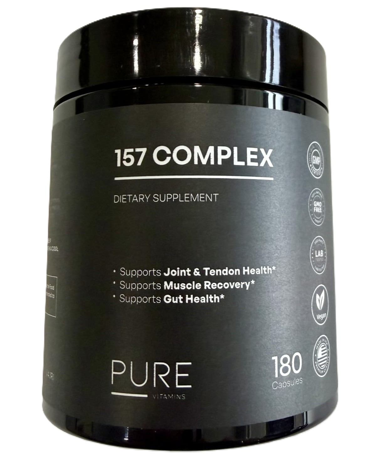 157 Amino Body Support Complex 1000 mcg with L-Glutamine – Made in USA – 180ct.