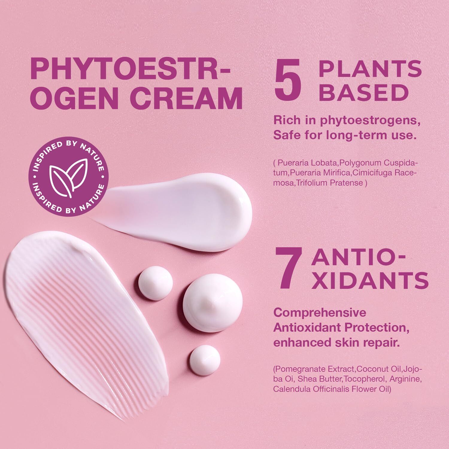 Estrogen Cream for Women Menopause Relief: Natural Bioidentical Estrogen Cream