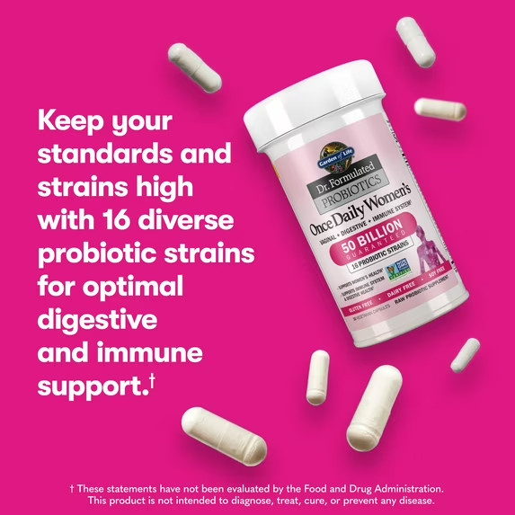 Garden of Life Dr. Formulated Probiotics for Women’s 50B CFU 16 Prob 30Caps~2027