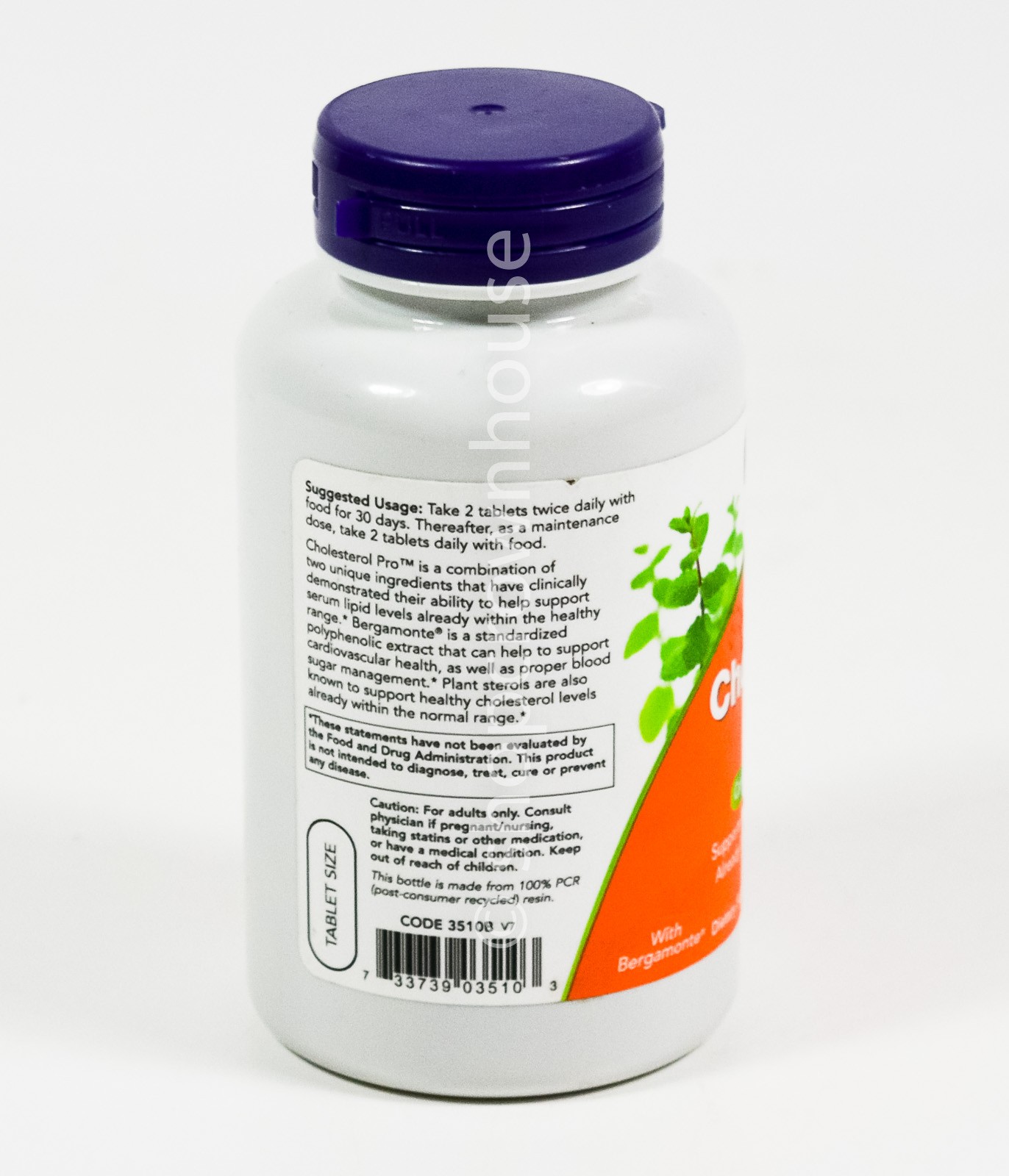 NOW Foods CHOLESTEROL PRO 120 tablets Cardiovascular Health 06/2028