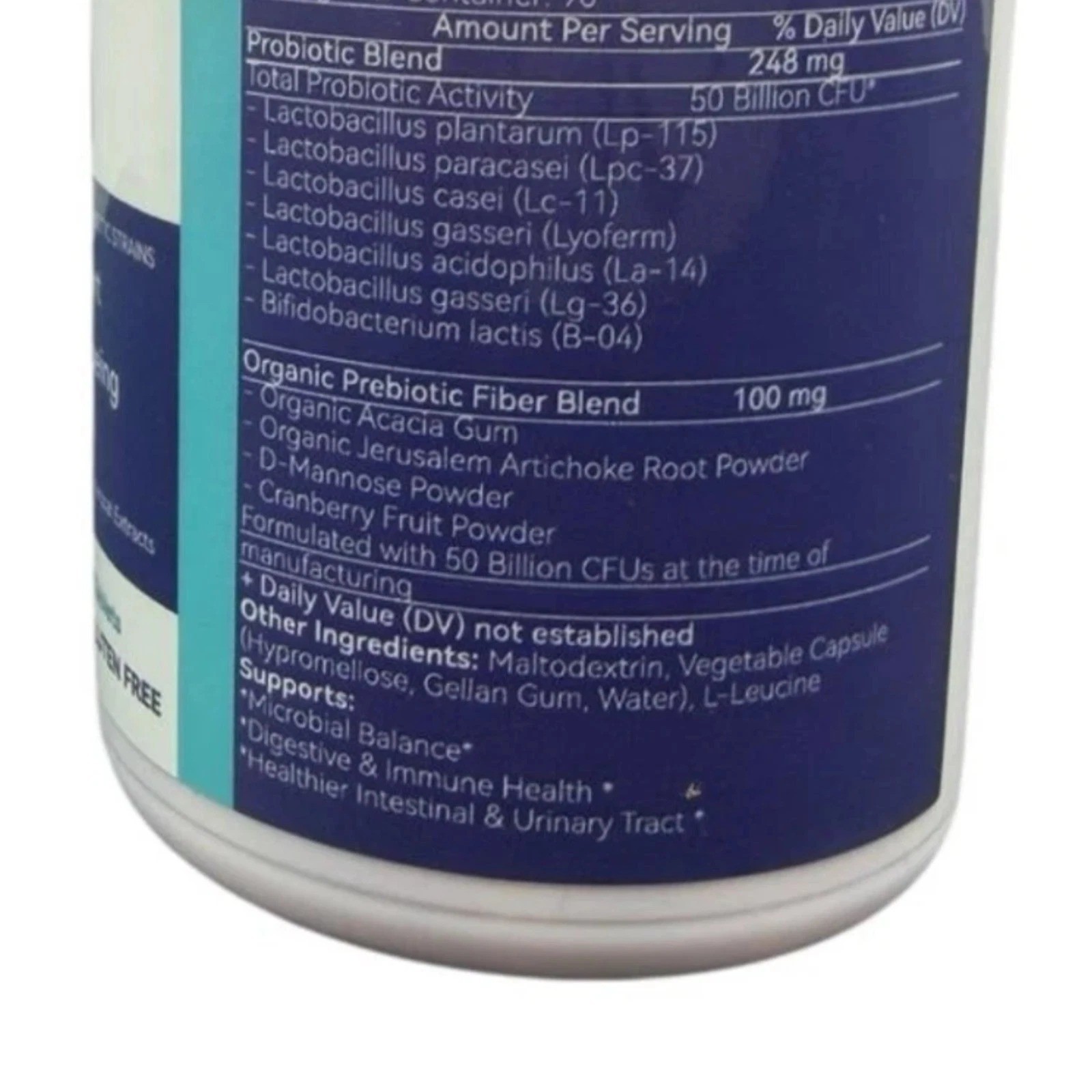 Nature’s Recipes Synbiotic 50 Billion CFU Gut Health 90 Tablets Lot 2 01/27