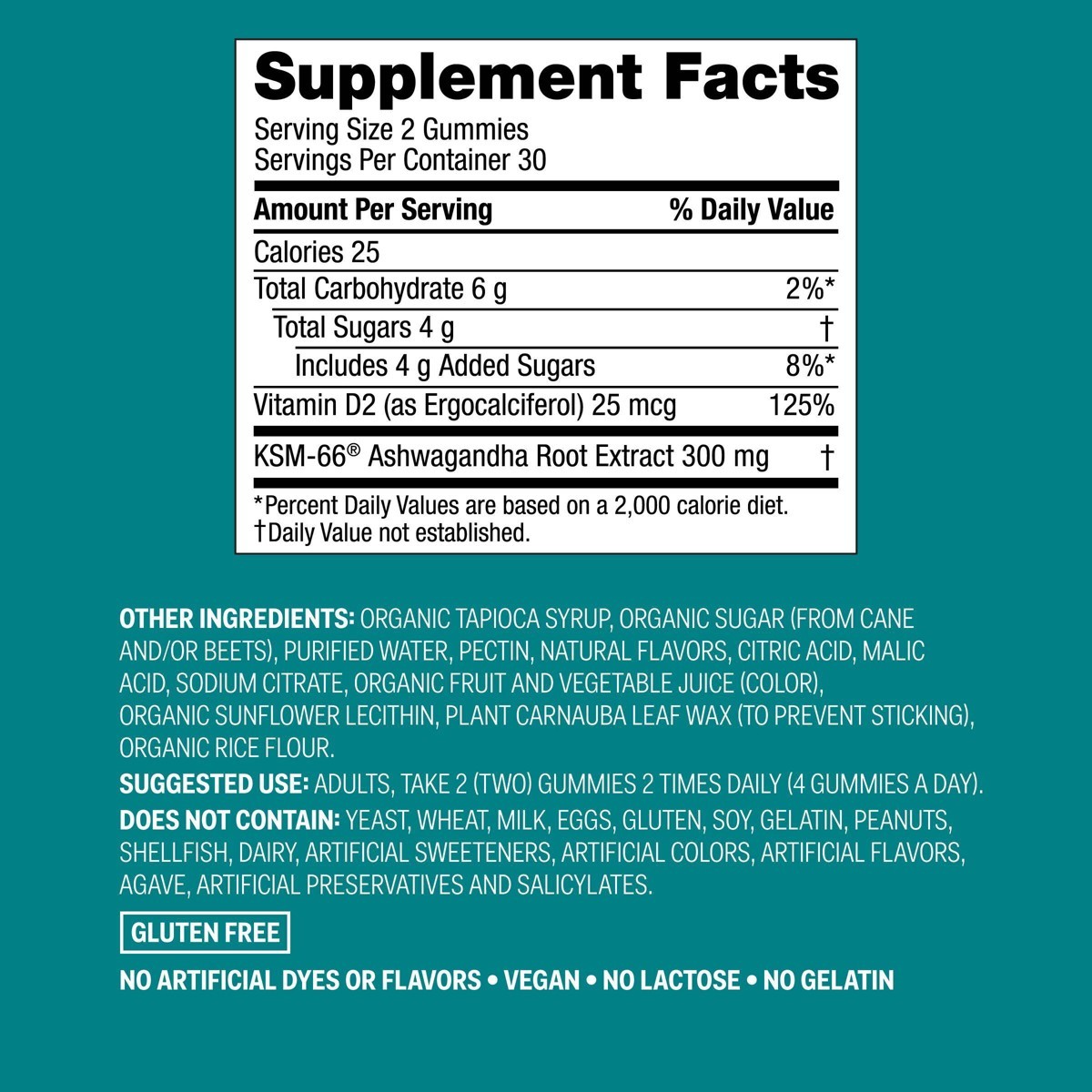 Ashwagandha Dietary Gummies – 60ct – up&up™