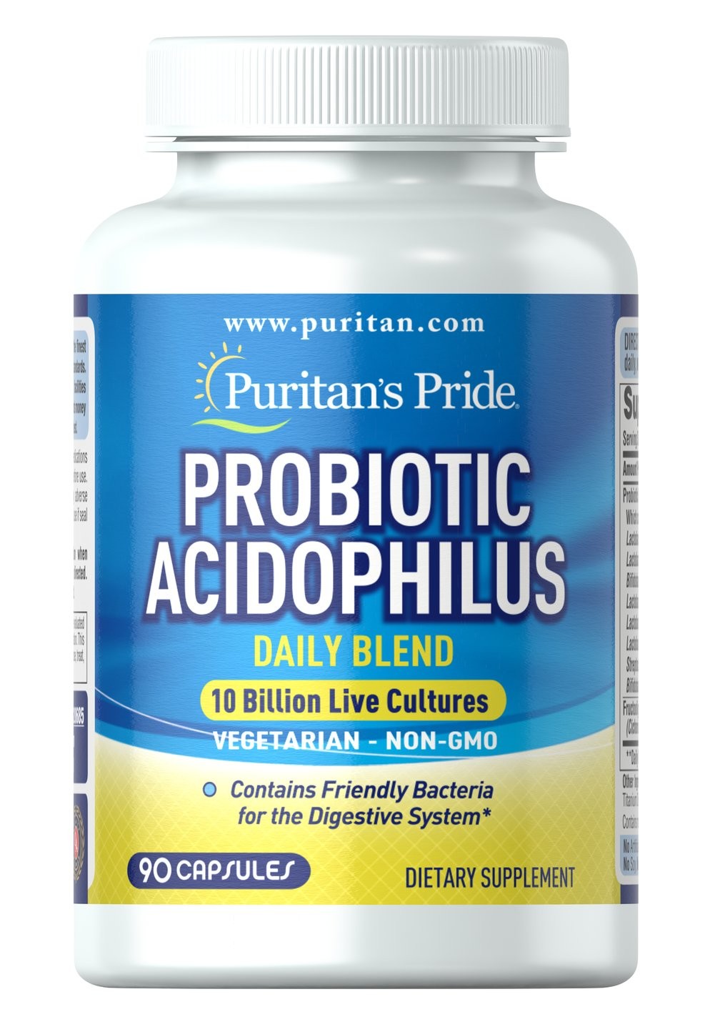 Puritan’s Pride Probiotic Acidophilus Daily Blend-90 Capsules