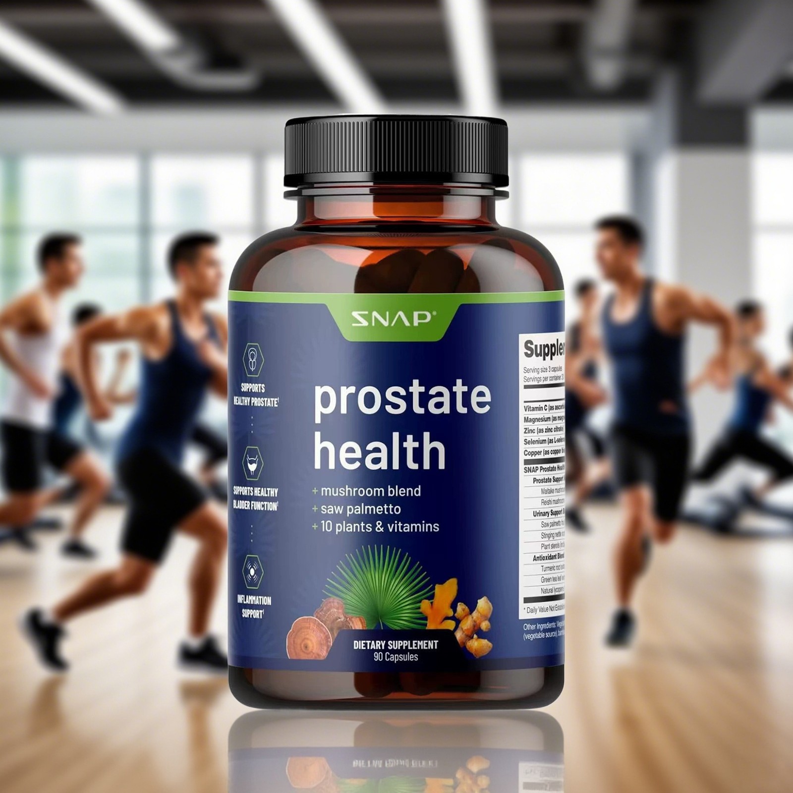 Prostate Fitness – Urinary, Bladder & Immune System Health Snap 60ct Supplements