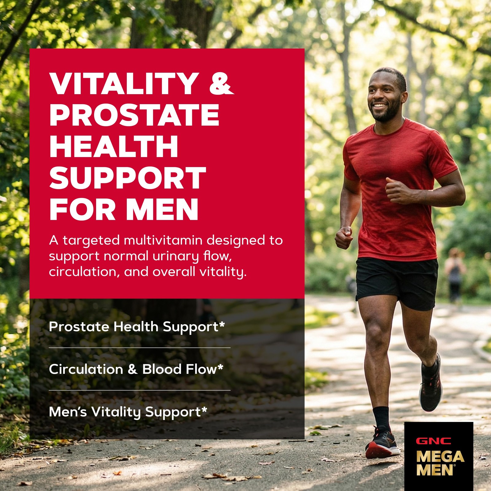GNC Mega Men Prostate & Virility Multivitamin for Men, 90 Count