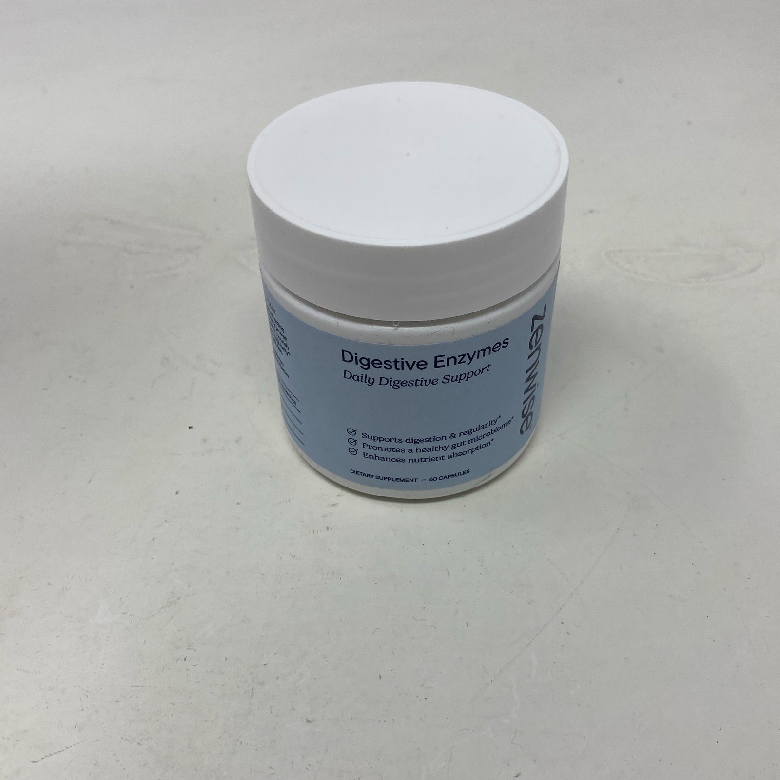 Zenwise Digestive Enzymes Daily Support, 60 Capsules, White/Blue