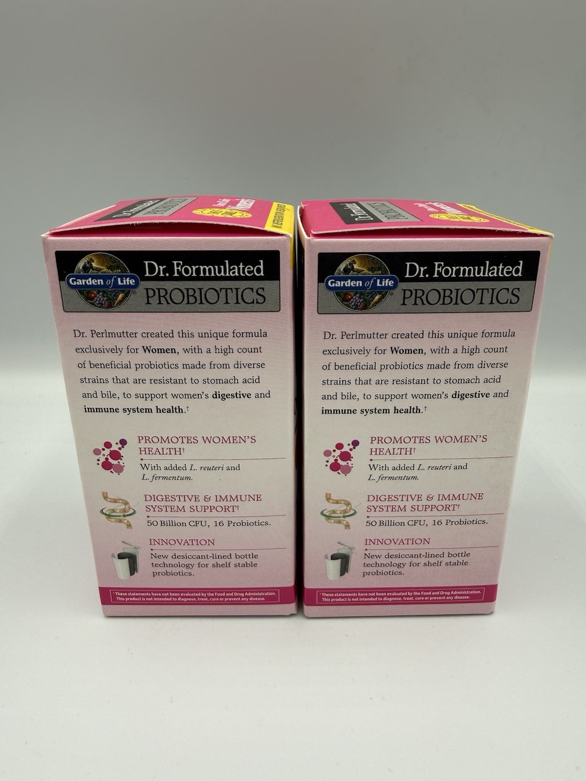 (2 Pack) Garden of Life Dr. Formulated Women’s Probiotics 50 Billion Exp 10/26+