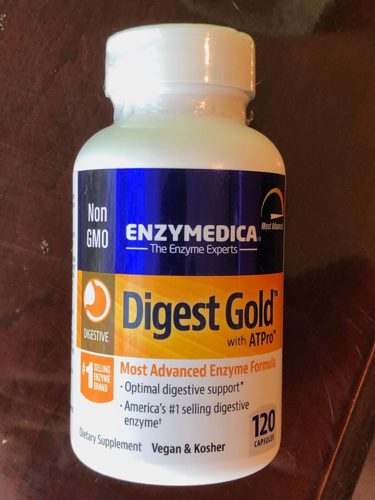 Enzymedica Digest Gold with ATPro 120 Capsules