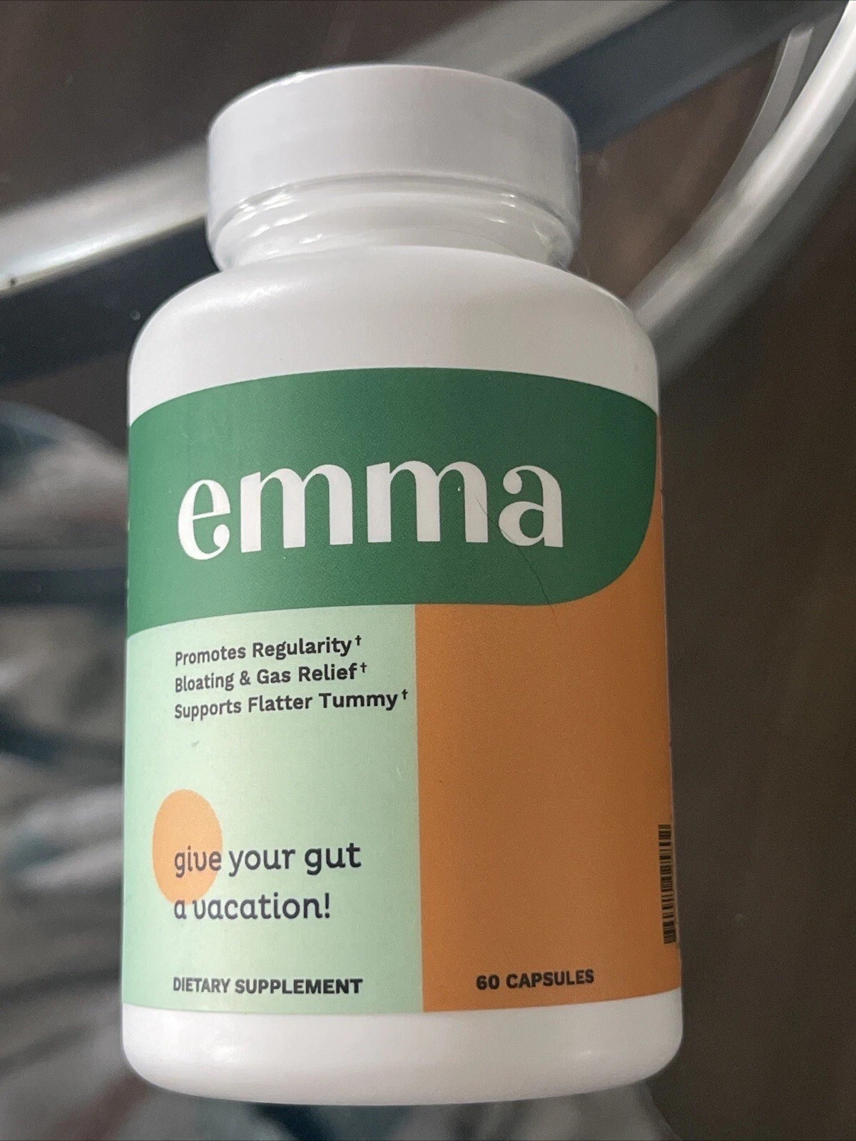 Emma 3 Pack Gut Health Supplement 180 Capsules, Bloating Relief & Leaky Gut