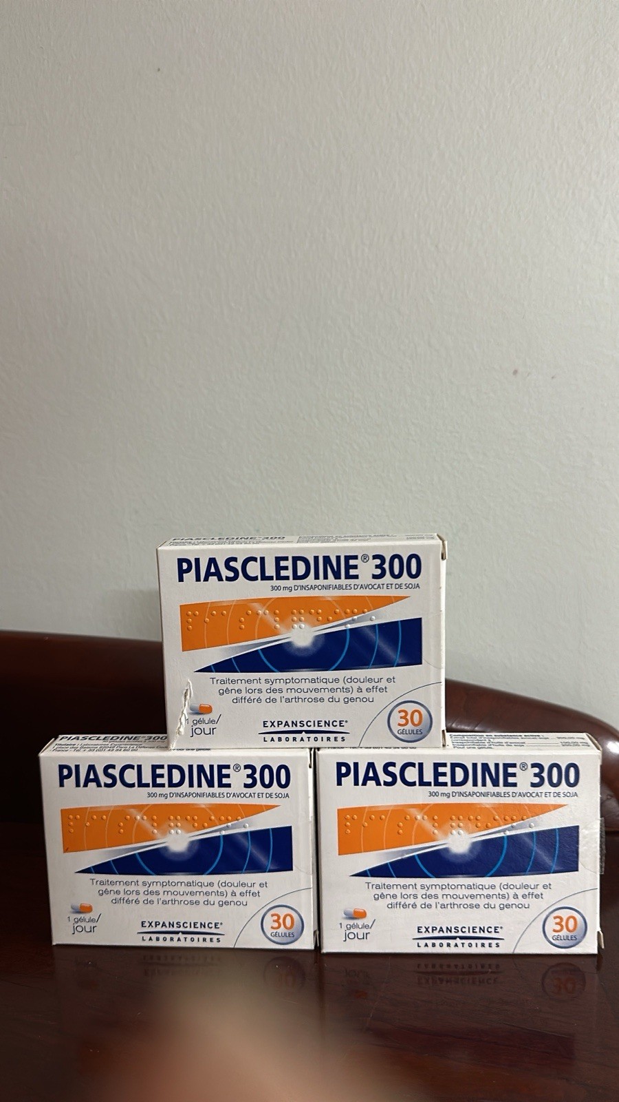Piascledine 300 mg 30 Units Made In France 3 Boxes