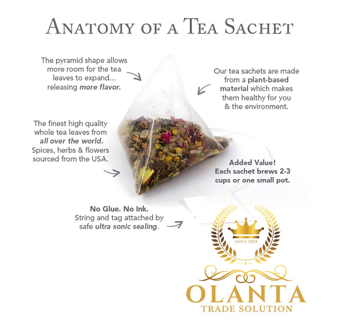 Premium Menopause support Herbal Tea, Caffeine Free Infusion Ashwagandha 1 Bag