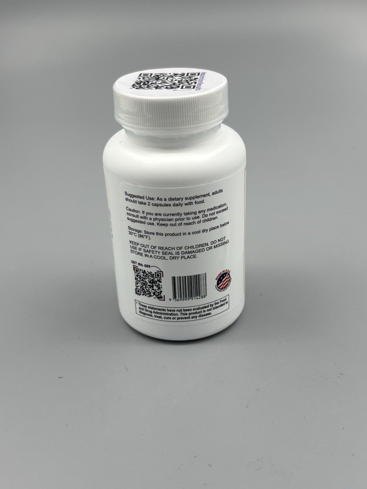 Nourished Natural Health Androgen Blocker Plus 60ct EXP 10/2026 New Sealed