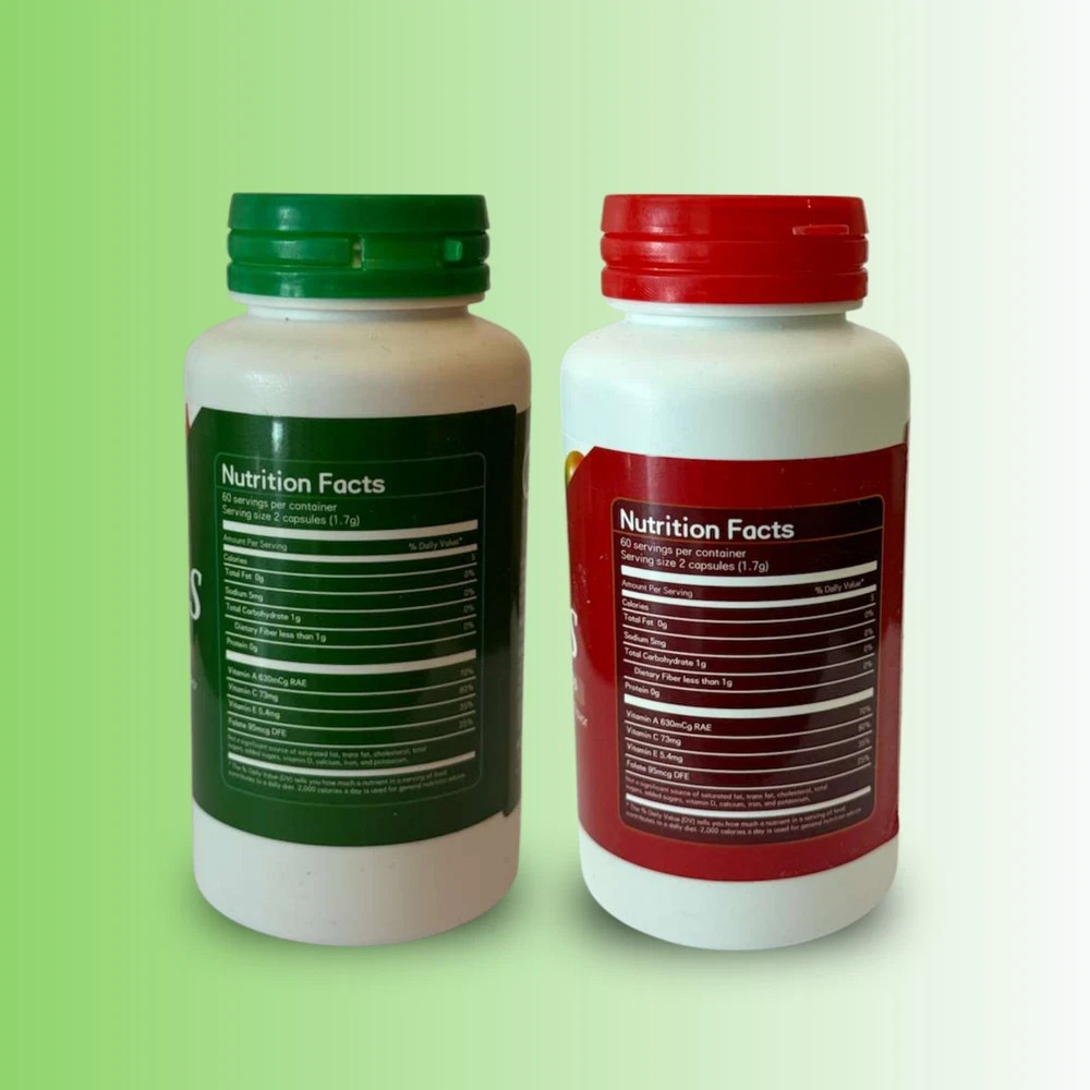 Garden OF Health Fruits Veggie 2000mg Enzymes Blend Whoele Food 240 Capsules—