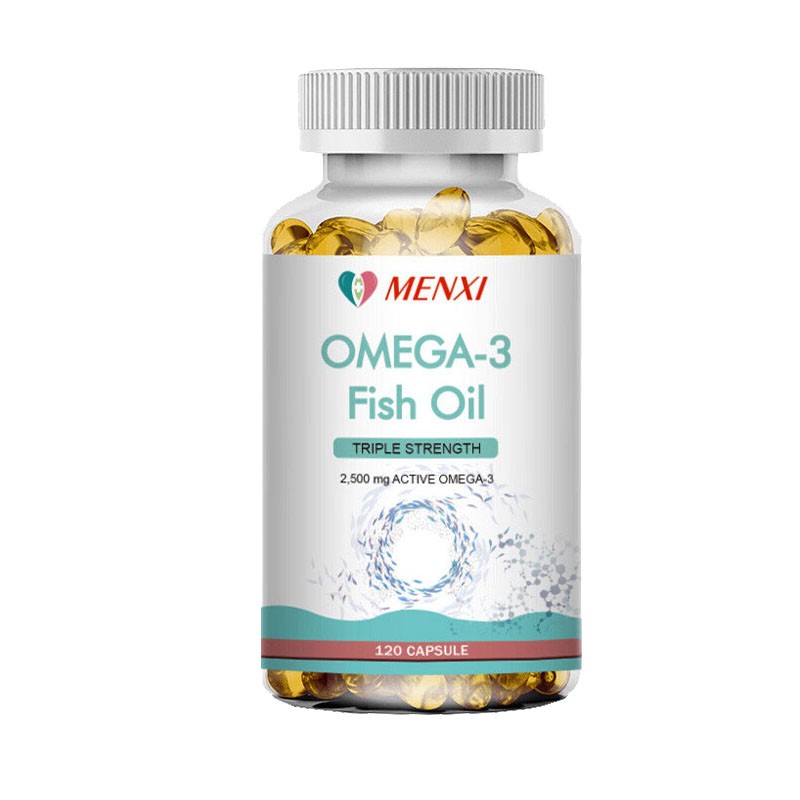 120Pc Omega 3 Fish Oil Capsules 3x Strength 3600mg EPA & DHA,Highest Potency