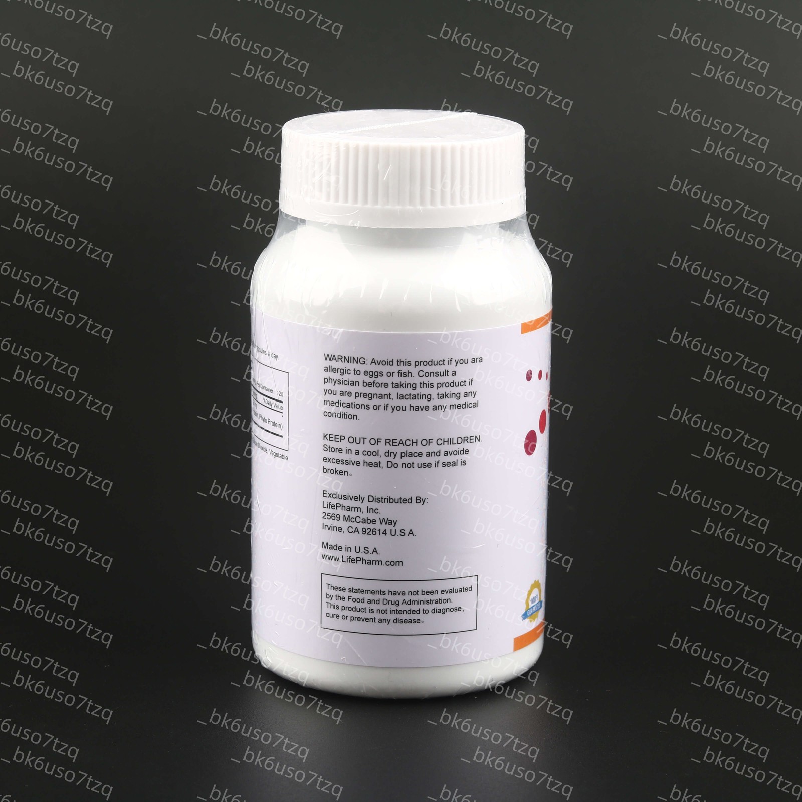 2Pack AUTHENTIC LifePharm Laminine Supplement 240 Capsules Total – EXP 07/2027!