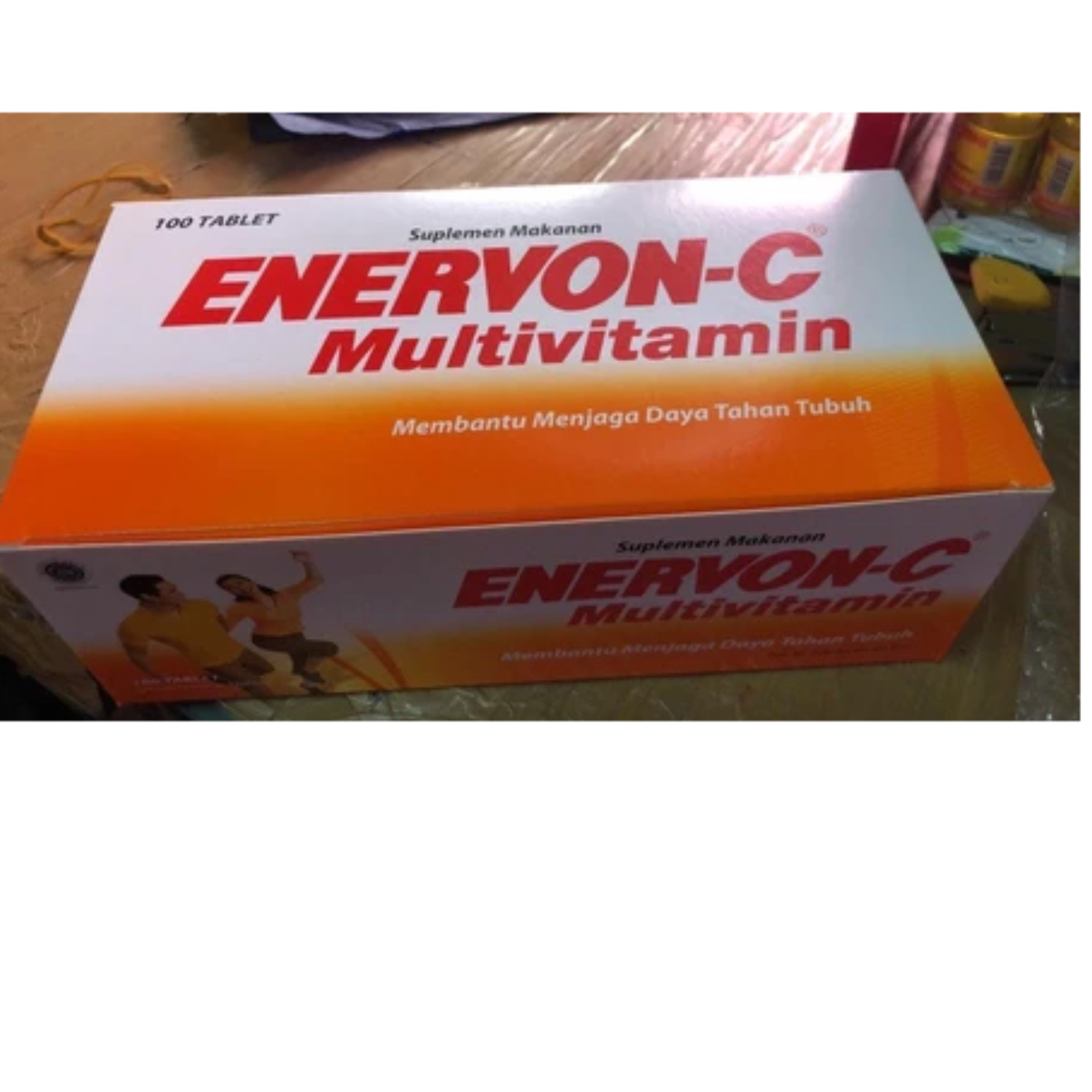 ENERVON-C Vit C + Vit B-Complex Increase Energy Immunity (500mg X 100’s)