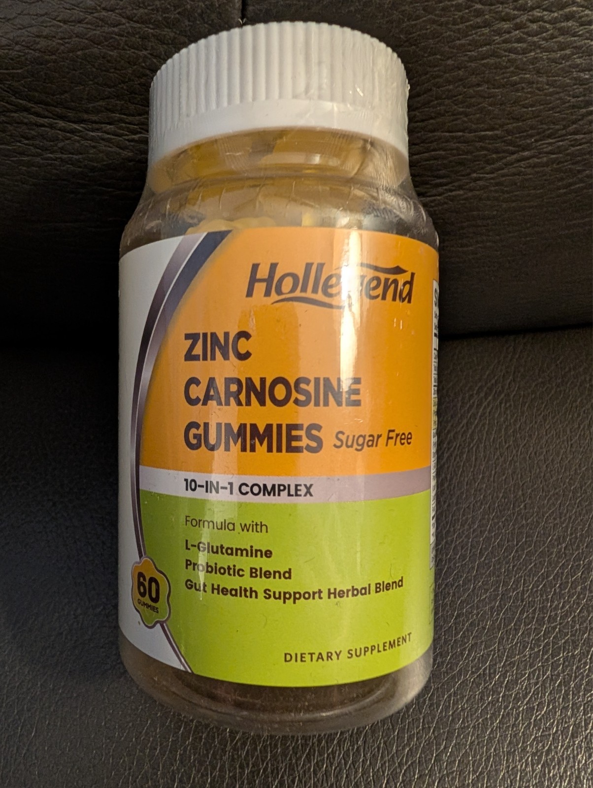 Zinc Carnosine Supplement 75mg with 500mg L-Glutamine & 5B CFU Probiotics – Gut