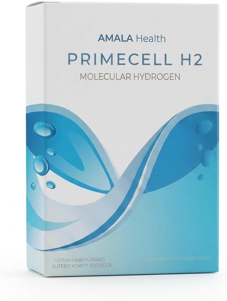 Prime Cell H2 By Amala Health, Hydrogen Tablets – 45 Count Free Shipping