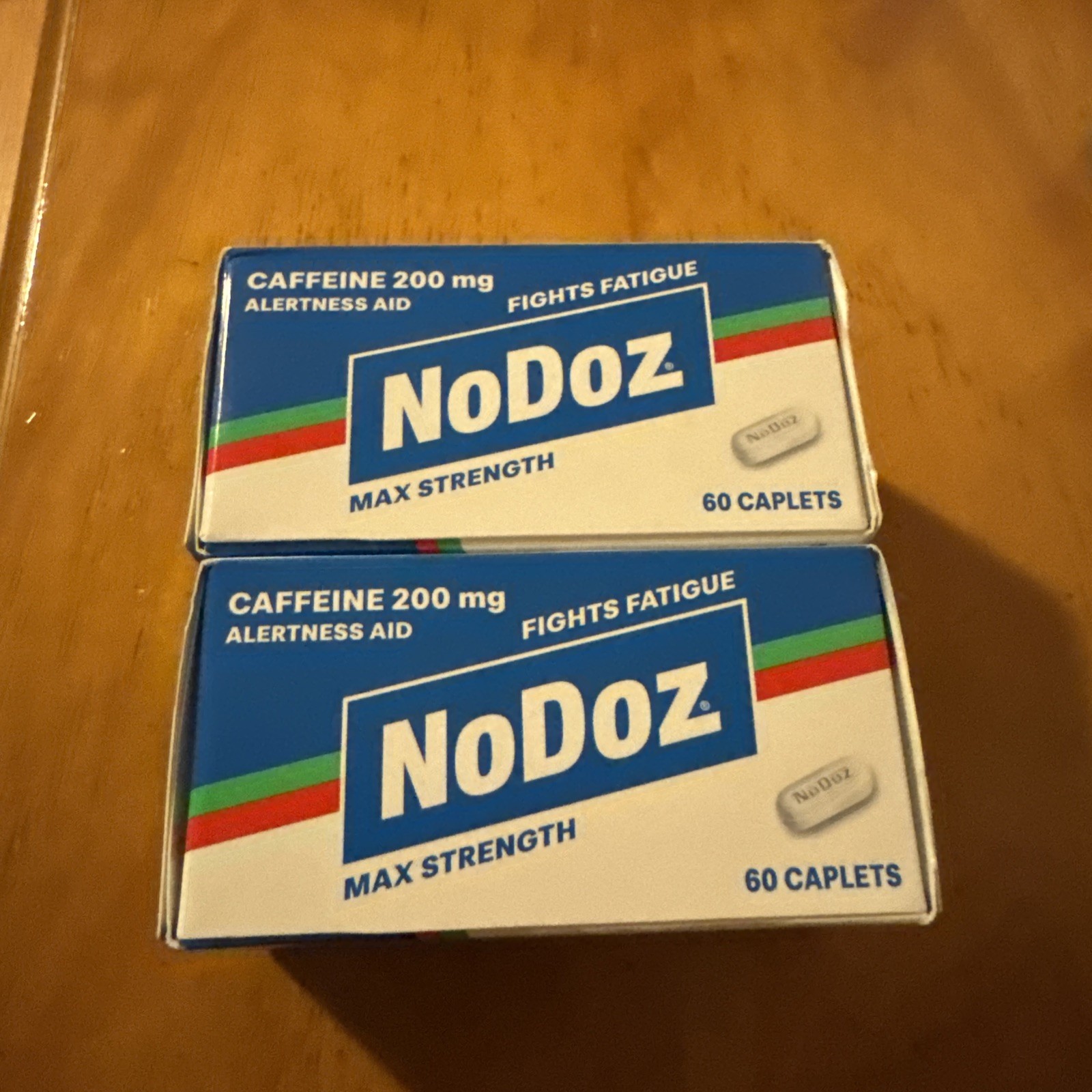NoDoz Maximum Strength Caffeine Pills 200mg 120 Caplets Oct. 2027