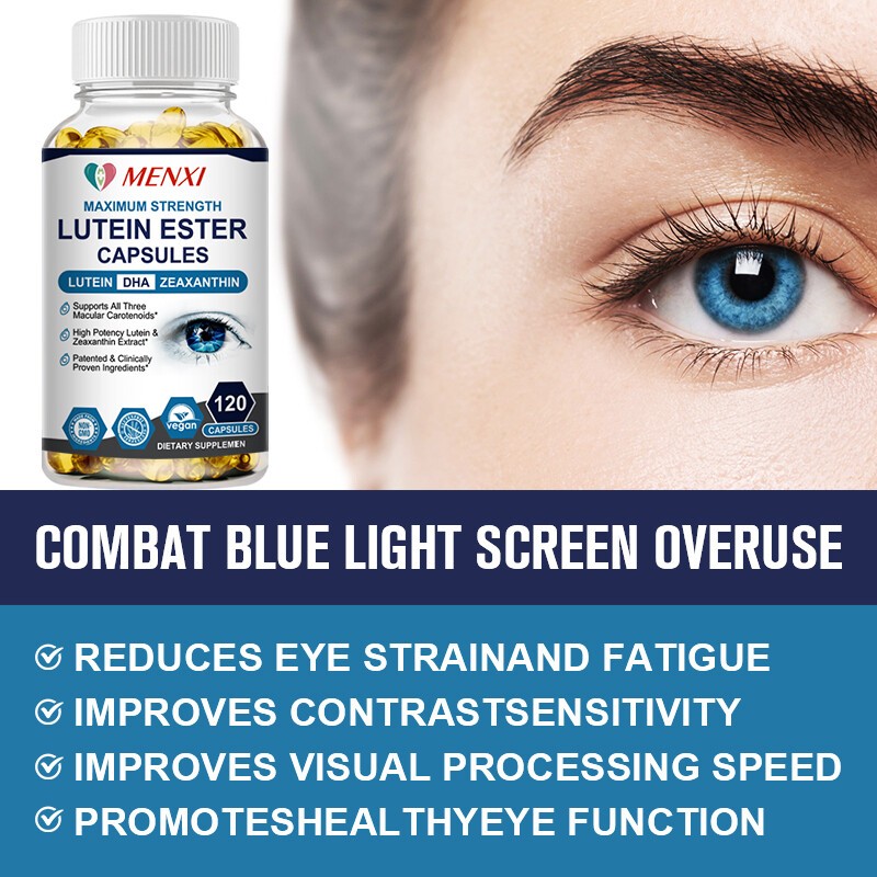 Eye Vitamins Lutein and Zeaxanthin – Relief Eye Strain Vision Health, Supplement