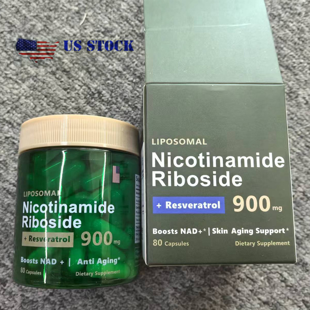 NAD Plus Supplement Anti Aging Energy Support Nicotinamide Riboside Resveratrol
