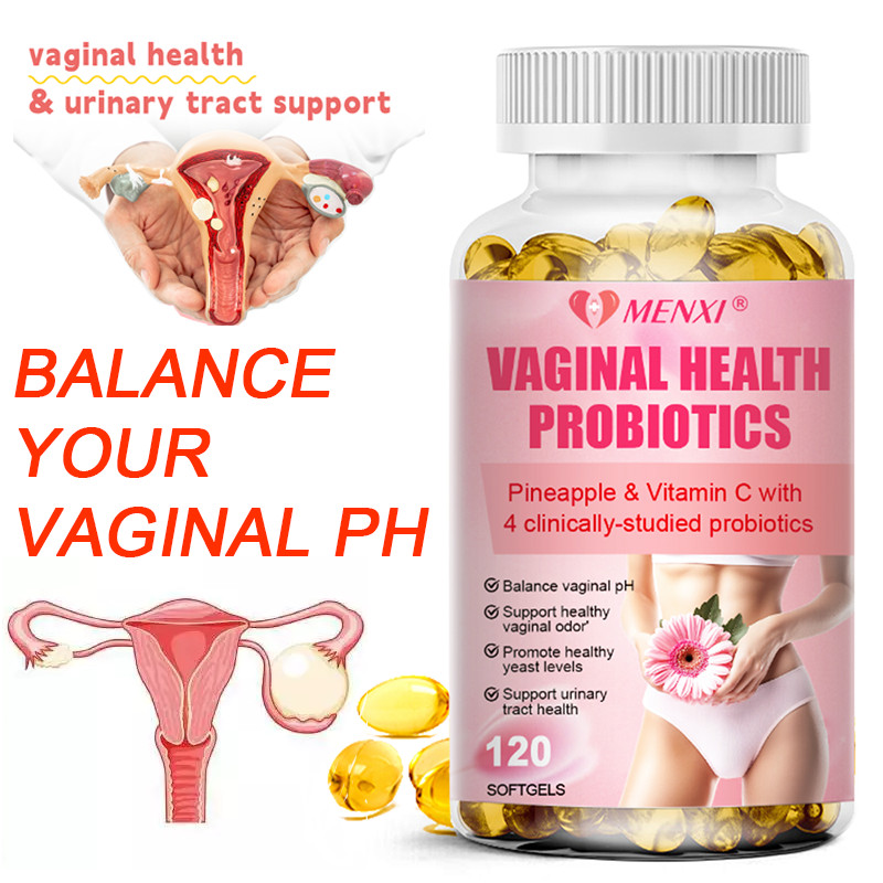 Vaginal Probiotics for Women pH Balance with Prebiotics & Lactobacillus 120Count