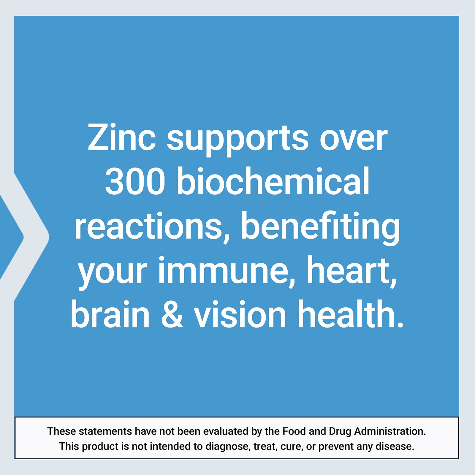 Life Extension Zinc Caps, zinc 50 mg, 90 Count (Pack of 1), Off White